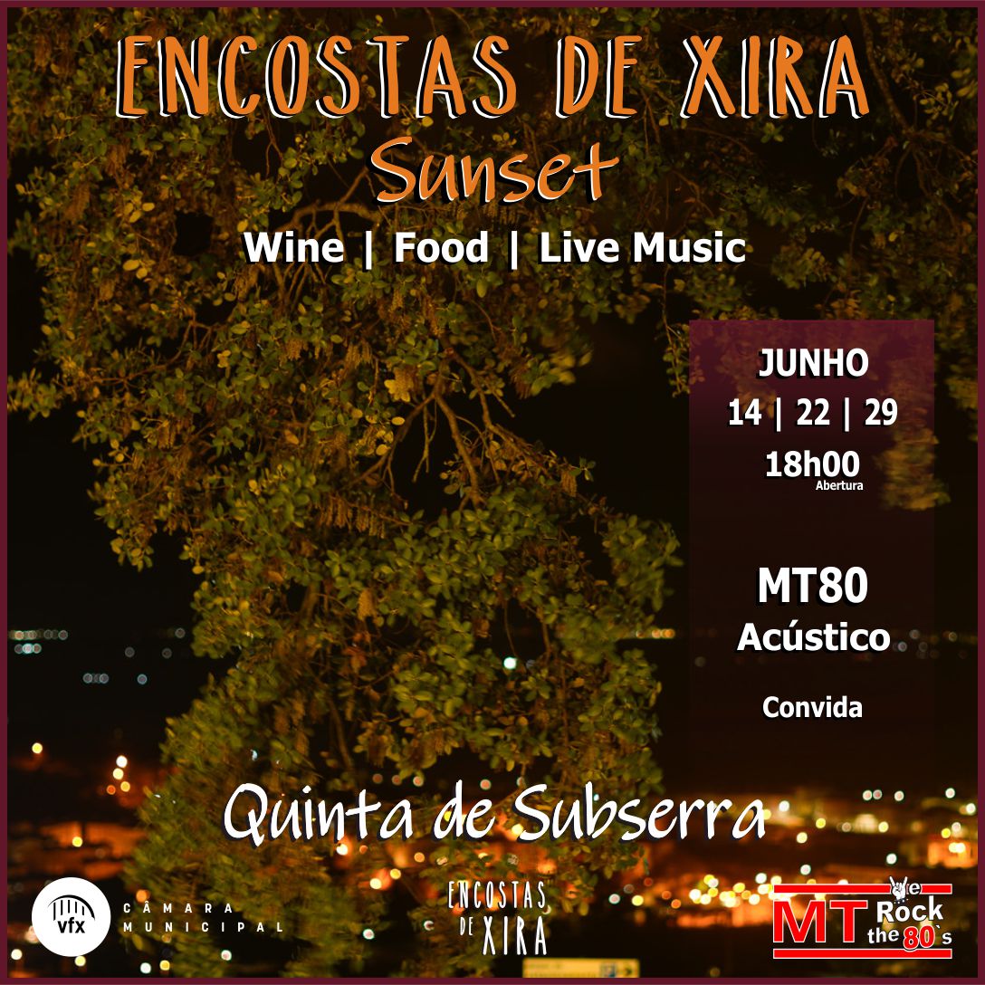 “Encostas de Xira Sunset” está de volta: música, vinho e tradição ao pôr do sol