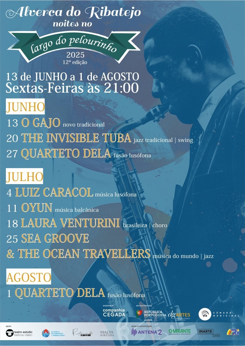"Noites no Largo do Pelourinho", com Quarteto Dela