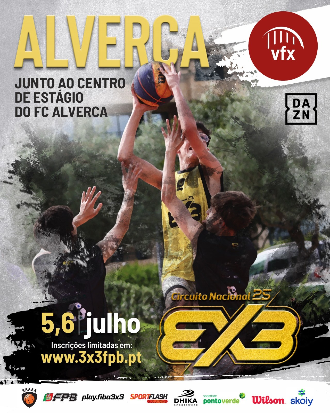 Concelho de Vila Franca de Xira acolhe Circuito Nacional de 3x3 de Basquetebol