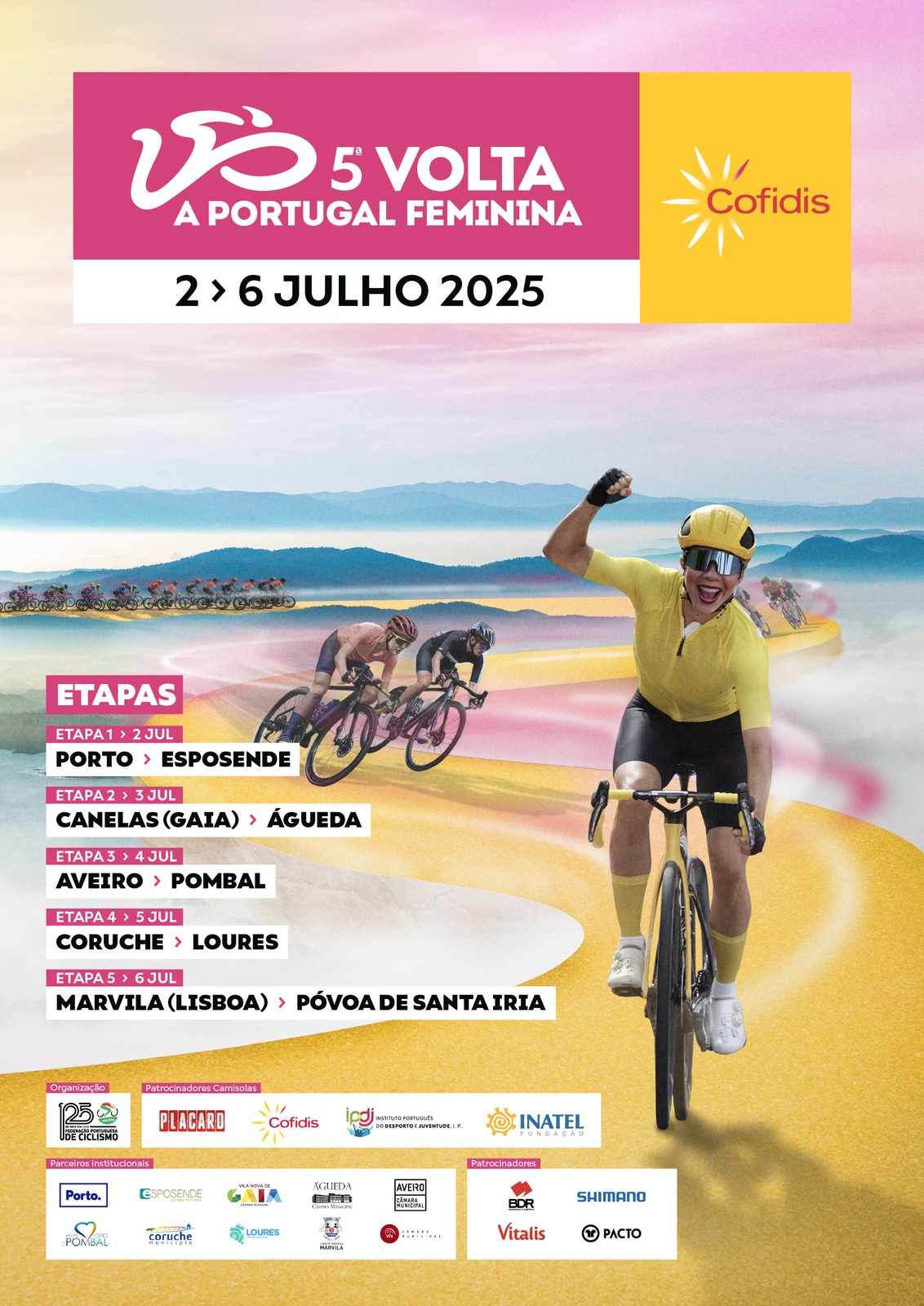 Concelho de Vila Franca de Xira volta a acolher uma etapa da Volta a Portugal Feminina Cofidis