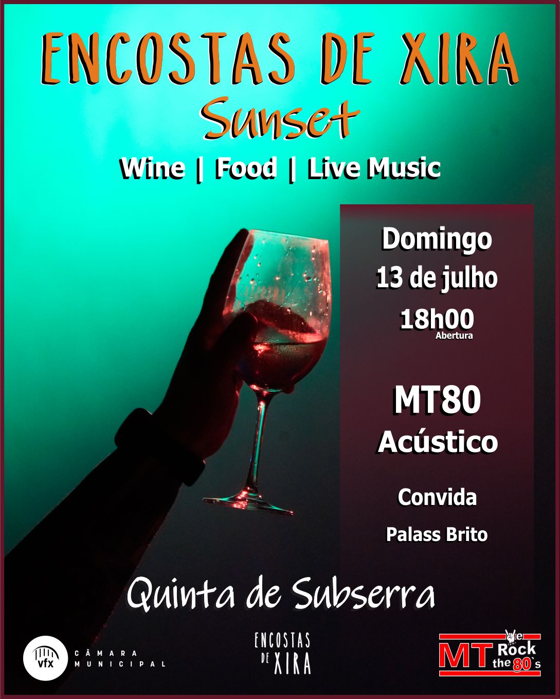 “Encostas de Xira Sunset” está de volta: música, vinho e tradição ao pôr do sol