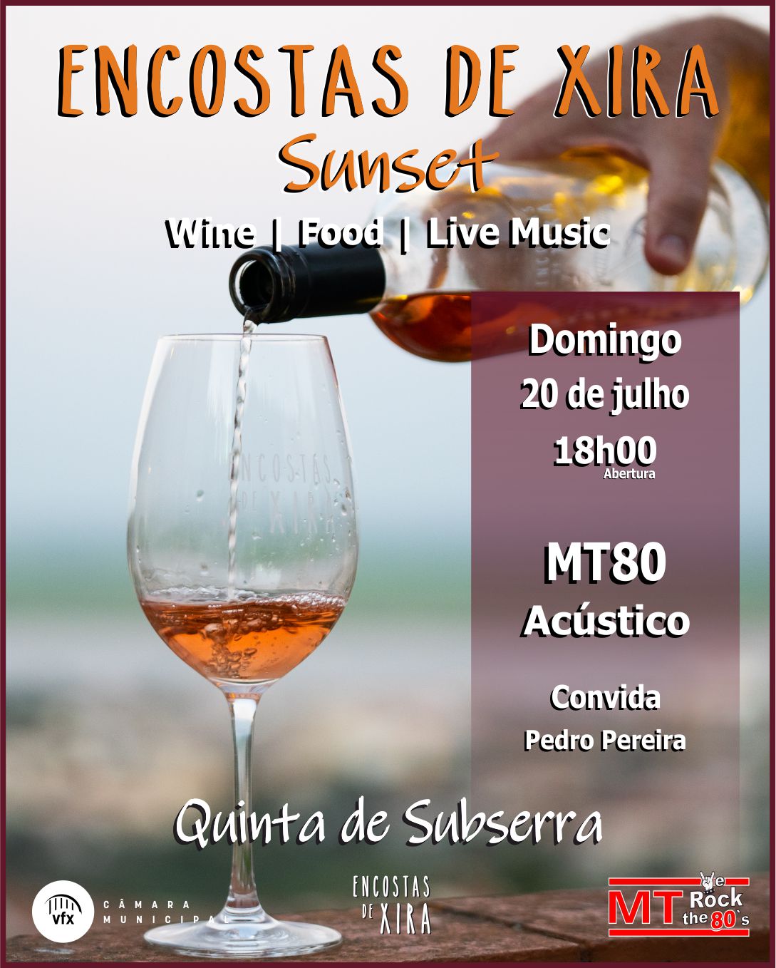 “Encostas de Xira Sunset” está de volta: música, vinho e tradição ao pôr do sol