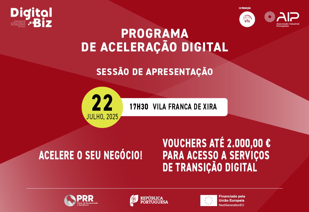 3.ª Sessão DIGITAL BIZ: Acelere o seu negócio!