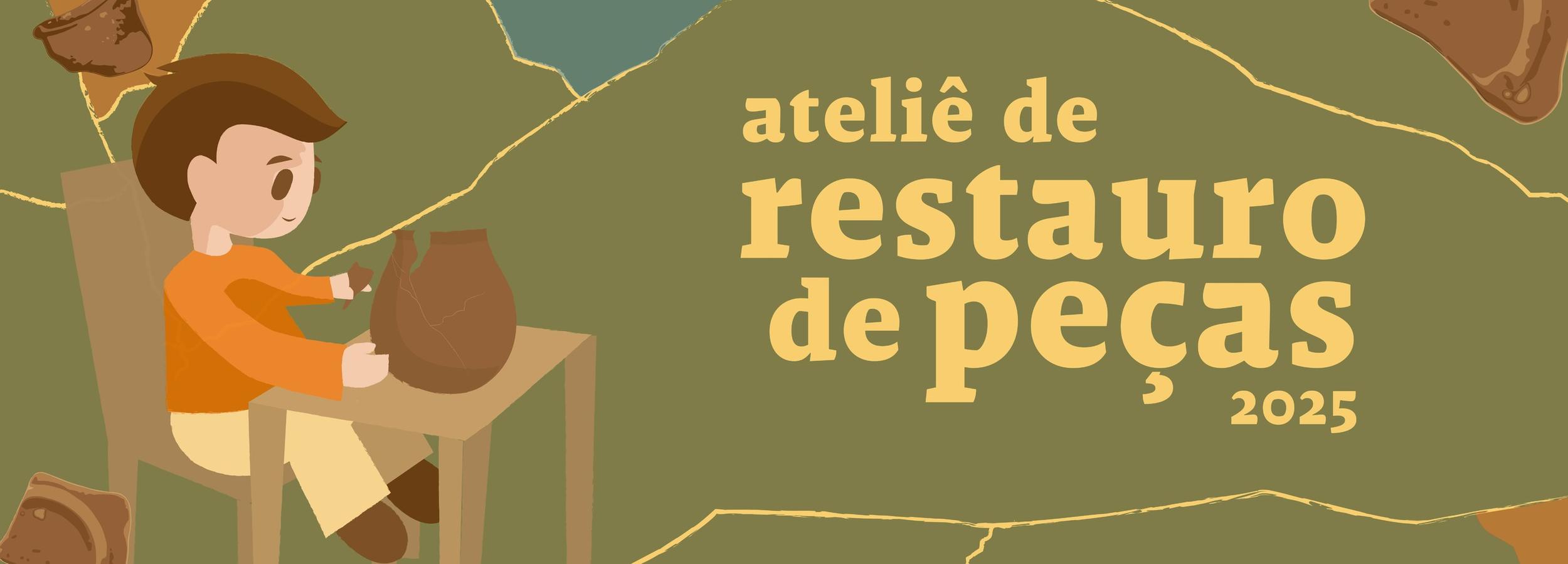 Ateliê de Restauro de Peças para crianças