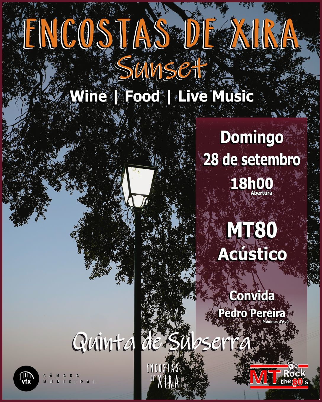 “Encostas de Xira Sunset” está de volta: música, vinho e tradição ao pôr do sol