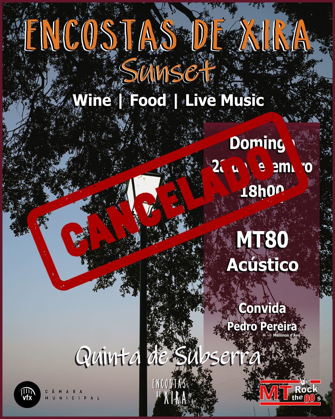 “Encostas de Xira Sunset”: música, vinho e tradição ao pôr do sol 