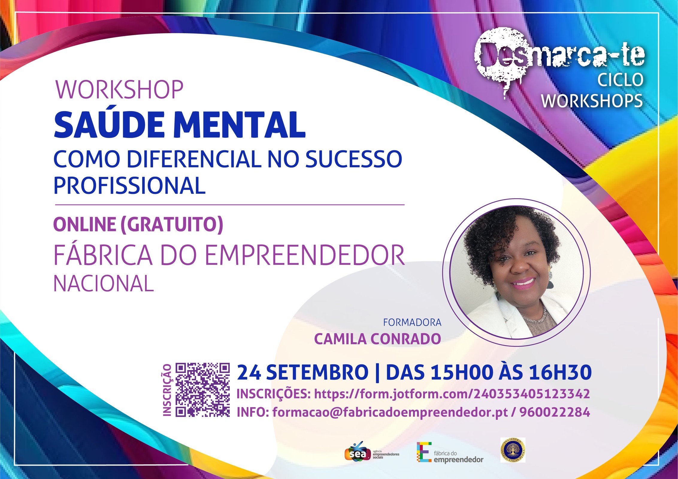 Saúde Mental é o tema em foco no workshop online a ter lugar na Casa da Juventude de Alverca
